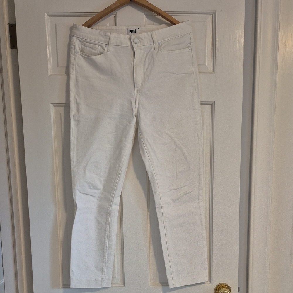 PAIGE White Skinny Jeans